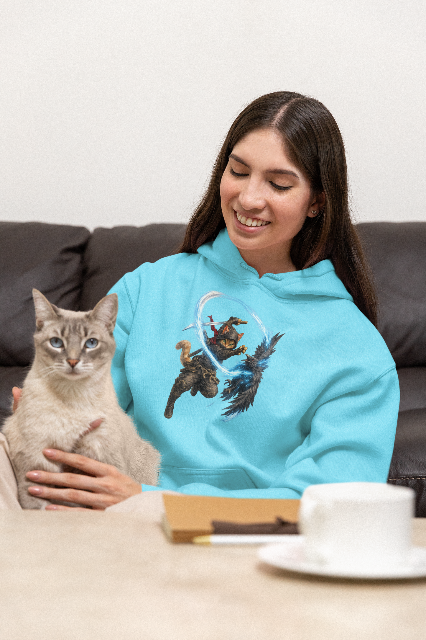Spectral Strike Ninja Cat | Hoodie